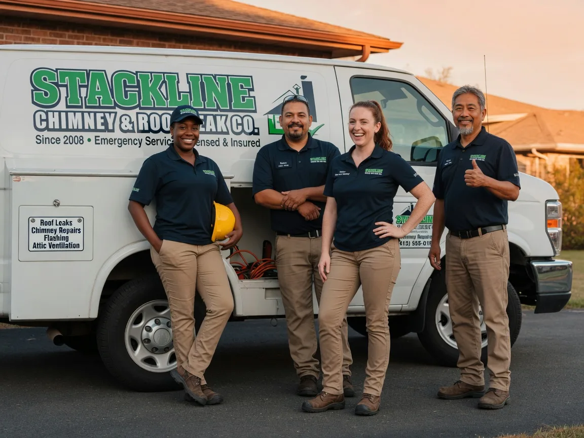 Chimney flashing repair company in Fontana, CA